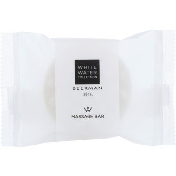 Beekman White Water Massage Bar Soap 1.5oz Set of 4