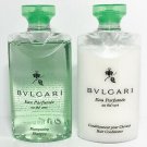 Bvlgari au the vert Green Tea Shampoo & Conditioner 2.5oz Lot of 3 each