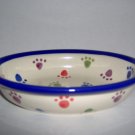 All Paws Small Oval Food Bowl FREE S&H!!!