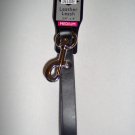 Black Heavy Duty Deluxe Leather Leash Free S&H!
