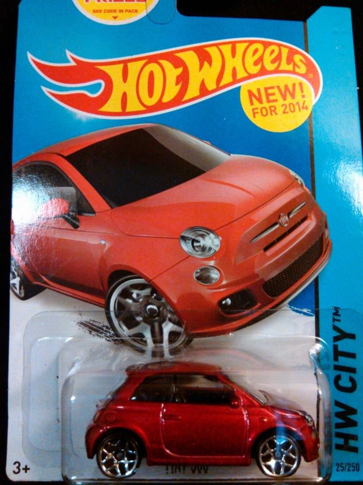 Hot wheels fiat 500