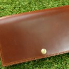Mens leather wallet, Vintage Long Wallet , Leather wallet-men, Handmade-Brown, Leather Card Holder