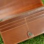Mens leather wallet, Vintage Long Wallet , Leather wallet-men, Handmade-Brown, Leather Card Holder