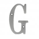 3" House Address Number Letter Sign Metal Modern Door Brass Plaque Letter G
