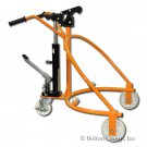 Bolton Tools New Foot Operated Hydraulic Oil Drum Dolly Truck - 660 lb - TY30-2