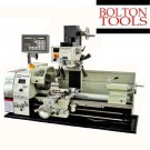Bolton Tool 11" x 28" Metal Lathe Mill Drill Milling Machine Combo with DRO