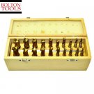 *NEW 20 PCS 4 & 2 Flute Tin End Mill Set END MILLS MATERIAL MILLS