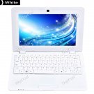 10.2"Inches Android 4.2 Hard Drive capacity 4GB 512MB Laptop WHITE