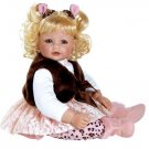Adora "GIGGLES AND GROWLS" 20 inch Doll w/ Blonde Hair