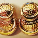 Vintage Avon 1991 “Golden Glimmer” Pierced Earrings