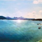 Mediterranean Coast in Sardinia - Watercolor Greeting Cards - box of 8 5inch by 7inch cards