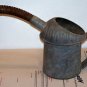 One (1) quart galvanize oil can marked J-M 52 & 55 used