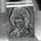 B B & S Chicago #72 metal printing block letterpress portrait or bust