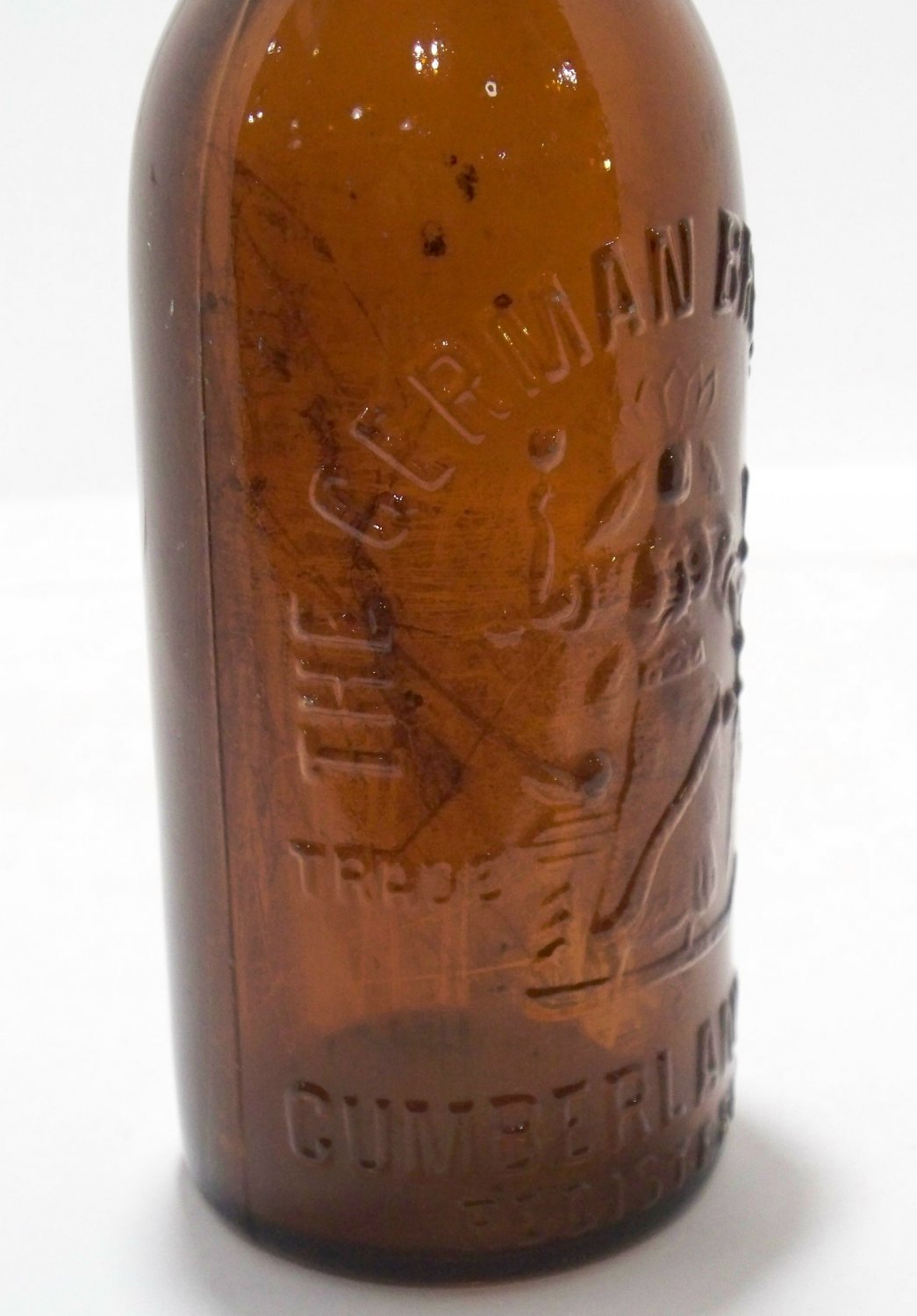 The German Brewing Co. Cumberland, MD Registered trade mark beer empty