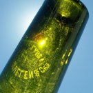 Tho's McMullen & Co's White Label beer or wine olive colored bottle empty