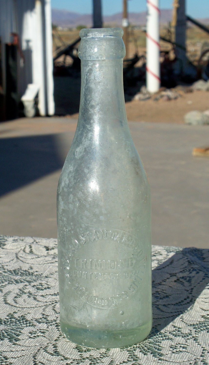 The Trinidad Standard Bottling Co. Trinidad Colo. 6ozs. clear bottle