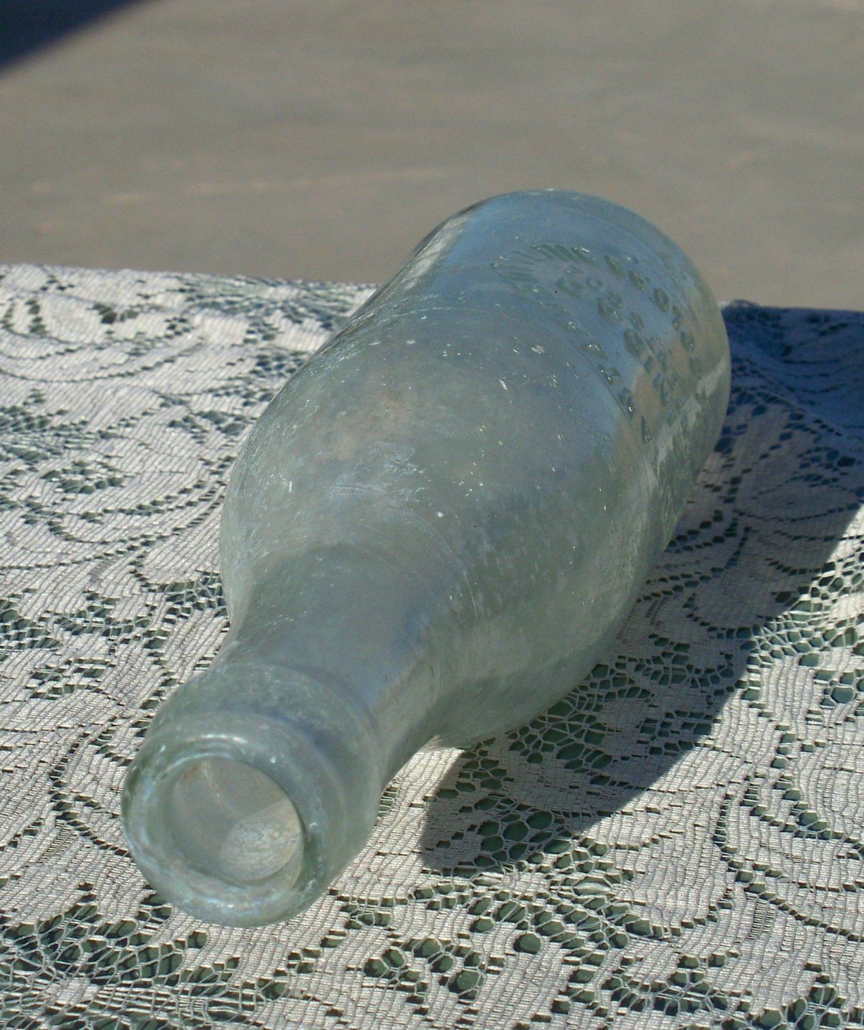 The Trinidad Standard Bottling Co. Trinidad Colo. 6ozs. clear bottle