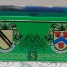 Shakespeare Products Henley-in Arden England green Coat of Arms hinged lid tin