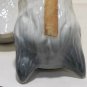 Jim Beam decanter Gray Cat Genuine Regal China 1967 Kentucky Bourbon empty
