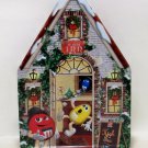 M&M's brand Christmas Village Series Limited Edition canister tin #15 year 2002