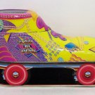 Rad N Roll Roller Skating tin bank empty size 7 unknown manufacture and year