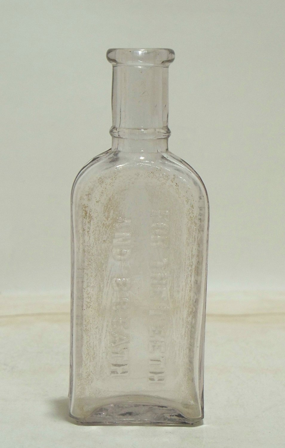 Van Buskirk's Fragrant Sozodont For the Teeth and Breath bottle clear ...