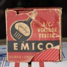 Emico A/C Voltage Tester used and it works Electro-Mchanical