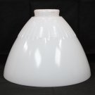 Vintage milk glass floor lamp Torchiere shade used 8" inch