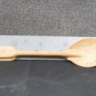 Sanispoon Made in U.S.A. pat. inscribed 1934 pressed paper spoon