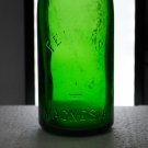 Fetters Magnesia emerald green color bottle used and empty