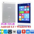 Teclast X80H 8" Slim Tablet Dual OS Dual Boot Windows 8.1 + Android 4.4 2GB+32GB