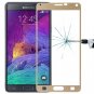 Silk-screen Explosion-proof Full Screen Tempered Glass Film for Samsung Note 4