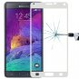 Silk-screen Explosion-proof Full Screen Tempered Glass Film for Samsung Note 4