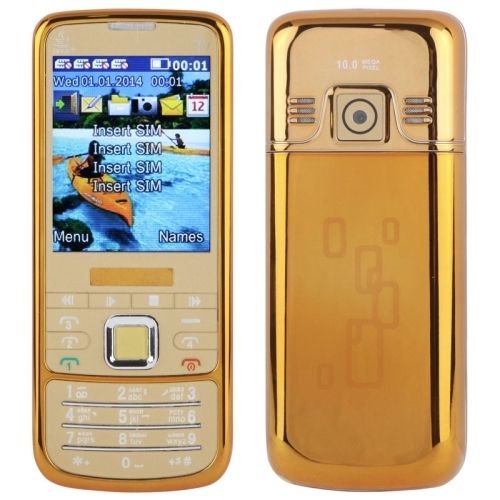 6700 4 SIM Cards 4 Standby  JAVA TV Bluetooth FM Mobile Phone GSM Quad Band
