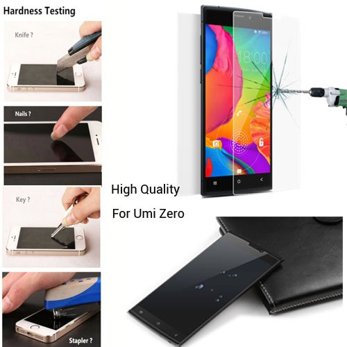 0.26mm 9H Hardness Explosion-proof Front + Back Tempered Glass Film for UMI ZERO