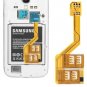 Three SIM Card Adapter for Samsung Galaxy S5/G900, S IV/i9500, S III/i9300