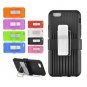 New Colorful TPU Combination Case with Rotatable Clip Holder for iPhone 6 Plus