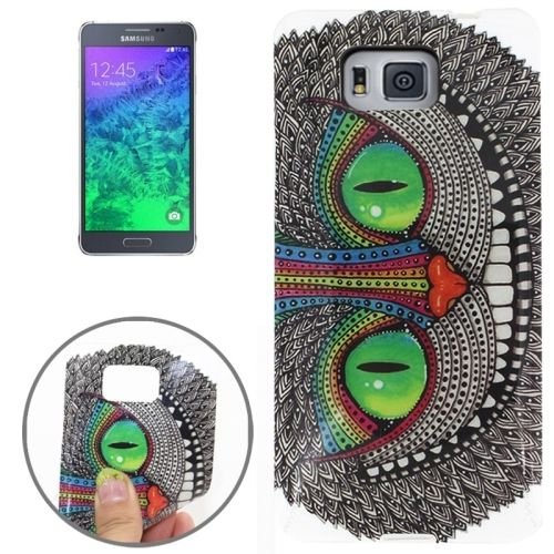 New Cheshire Cat Pattern TPU Protective Case for Samsung Galaxy Alpha / G850F