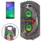 New Cheshire Cat Pattern TPU Protective Case for Samsung Galaxy Alpha / G850F