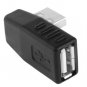 USB 2.0 AM to AF Adapter with 90 Degree Angle, Support OTG Function