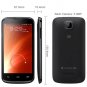 4.5 inch ZTE Q507T 4GB Screen Android Unlocked Smartphone GSM MTK6582 Quad Core