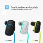 Zonoki Stereo Bluetooth Multipoint Connection Sweatproof Sport Headset With Mic