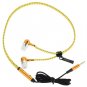 Stunning Novelty Stereo Bass Headset In Ear 3.5mm Jack Zipper Earphone With Mic