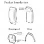 IPX6 Waterproof T2 Bluetooth Smart Bracelet for IOS 7.1 & Android 4.3 Daily life