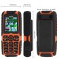 Unlocked Waterproof Camera 5000mAh Power Supply GSM Mobile Phone Xiaocai X6