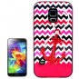New Hot Red Anchor Pattern Style Plastic Frame TPU Back Cover Protective Case