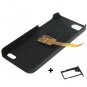 Kiwibird Q-SIM Dual SIM Card + Plastic Case + Tray Holder for for iPhone 5S
