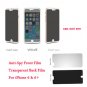 0.3mm Explosion-proof Privacy Tempered Glass Film for iPhone 6 6 plus +Back Film