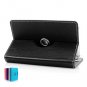 360 Degree Rotatable Magnetic Snap PU Leather Case + Holder + Card Slots 7 inch