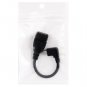 New 90 Degree Mini USB Male to USB 2.0 AF Adapter Cable with OTG Function 13CM